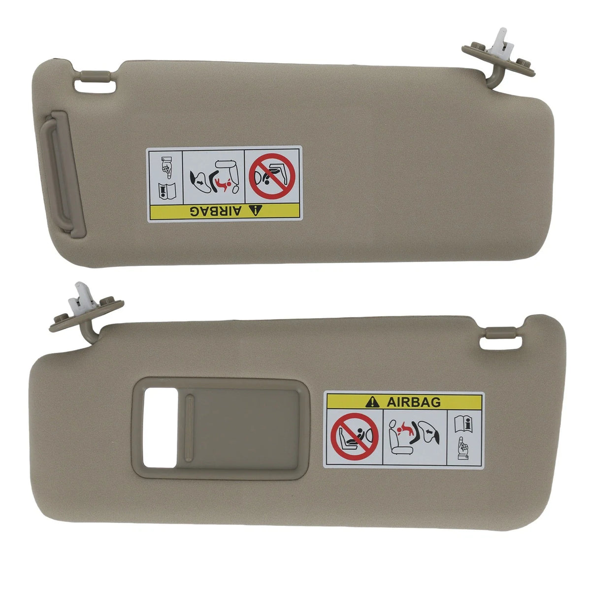 Beige Sun Visor Left Side for Toyota Lexus GX460 (2010–2023) 7432060D22A0