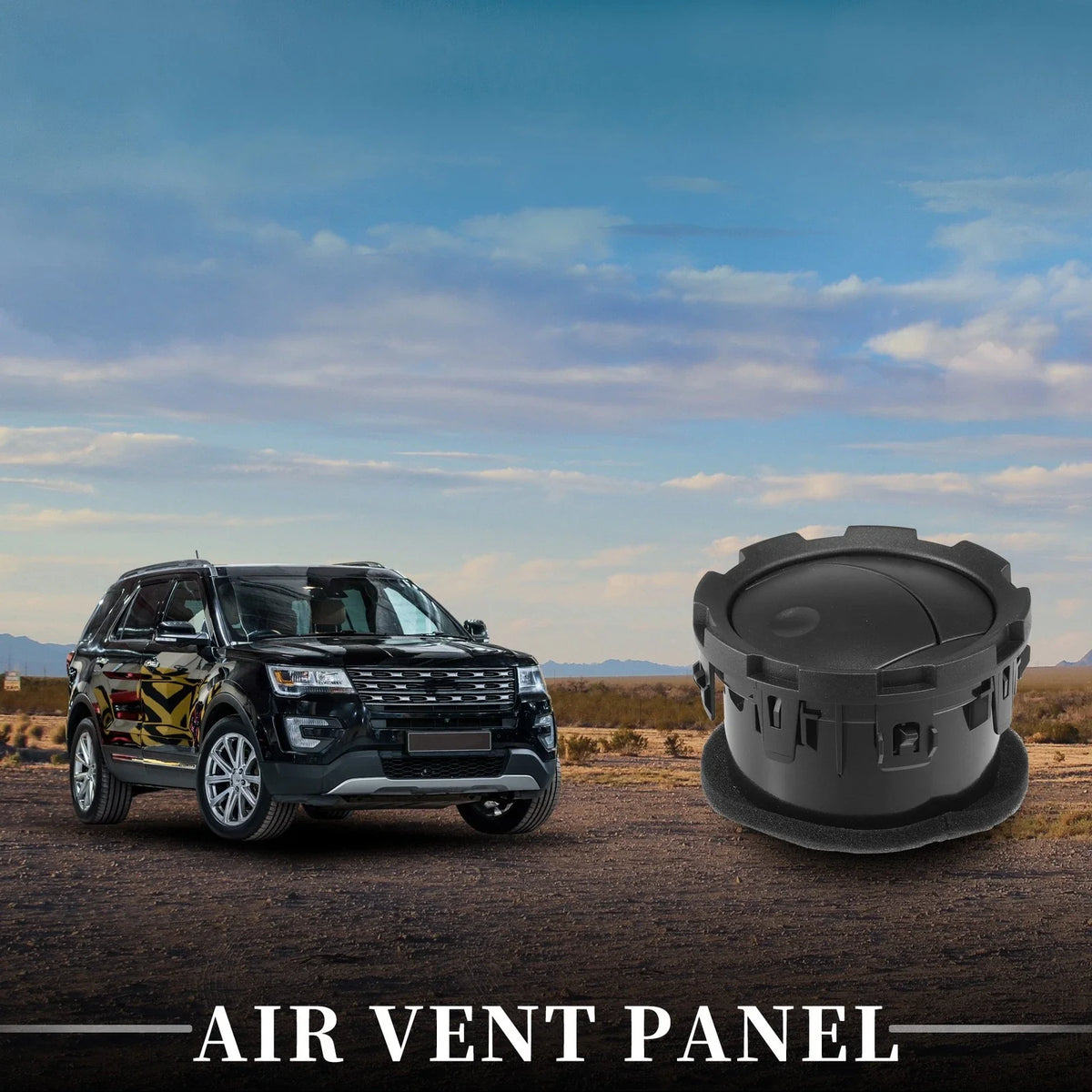 Air Vent Panel for Ford F-250 Super Duty (2011–2016) - Black Grille