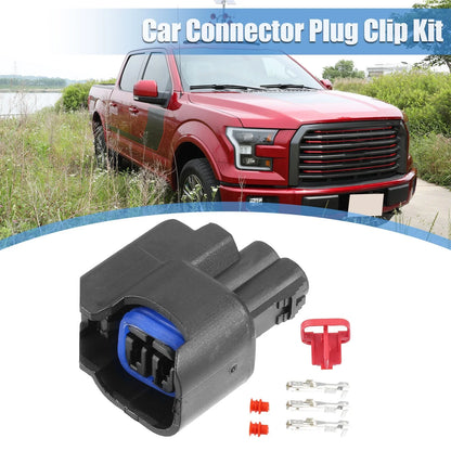 Set of 2 Fuel Injector Connector Adapters for Ford (No.1U2Z14S411BPA)