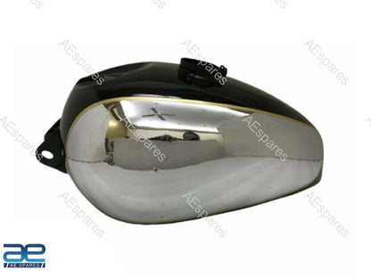Fuel Gas Petrol Tank for Panther M100 M120 (Chrome/Black)