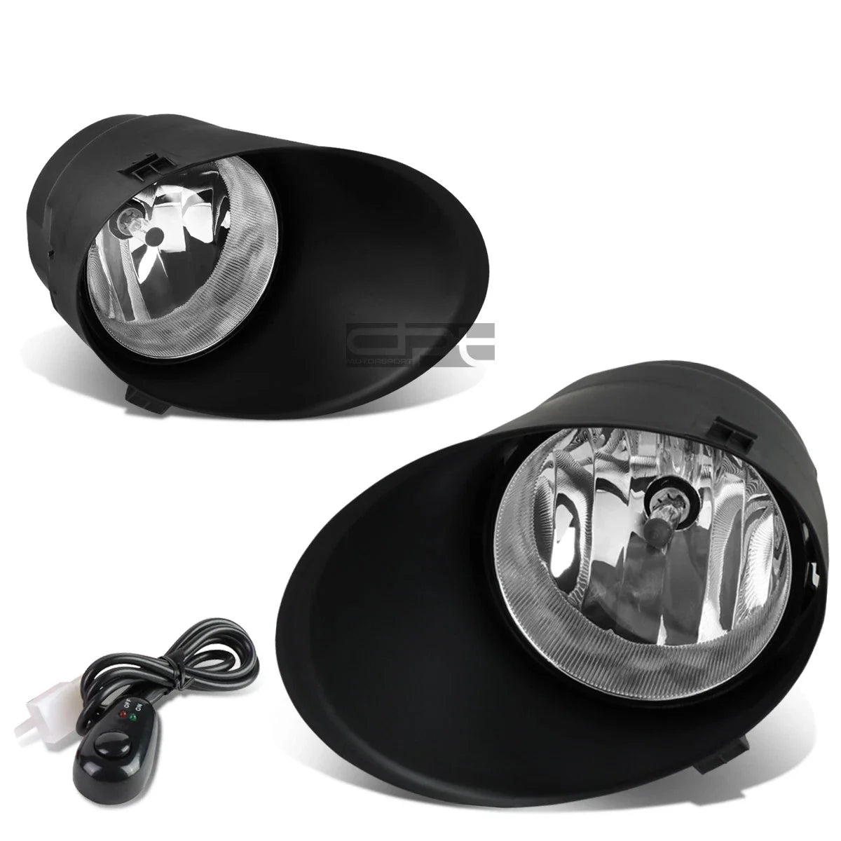 Clear Lens Fog Light Lamp Set for Toyota Tundra (2007–2013)