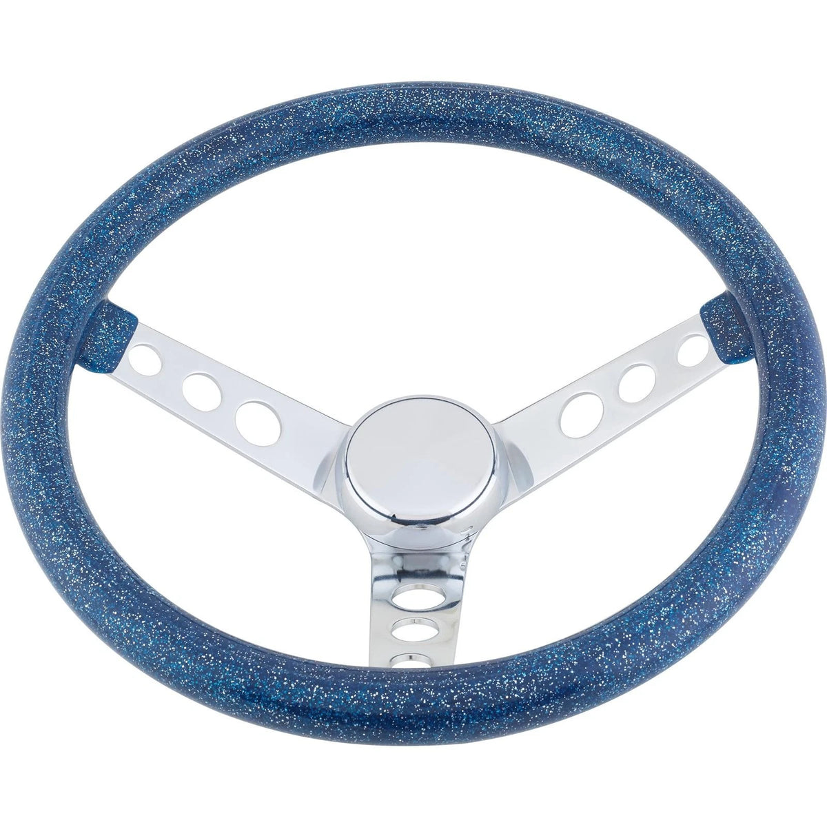 13 Inch Blue Metalflake Steering Wheel for Speedway (91032744-BLU)