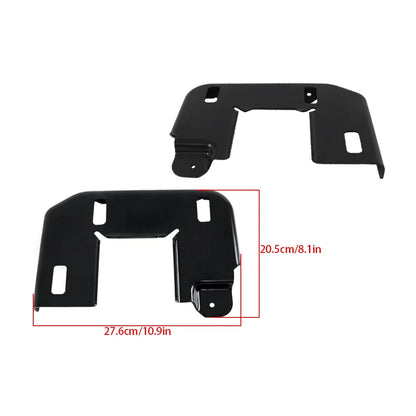 Set of 2 Front Frame Mount Bumper Brackets for Ford F-150 (2015–2020)