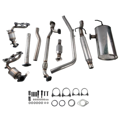 Complete Exhaust System for Toyota Sienna (2004–2006) 16392 16393 54614 16350 56166 53576 53575