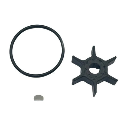 Water Pump Impeller & Key O-Ring for Yamaha 6 8 9.9 HP Outboard (68T-44352-00)
