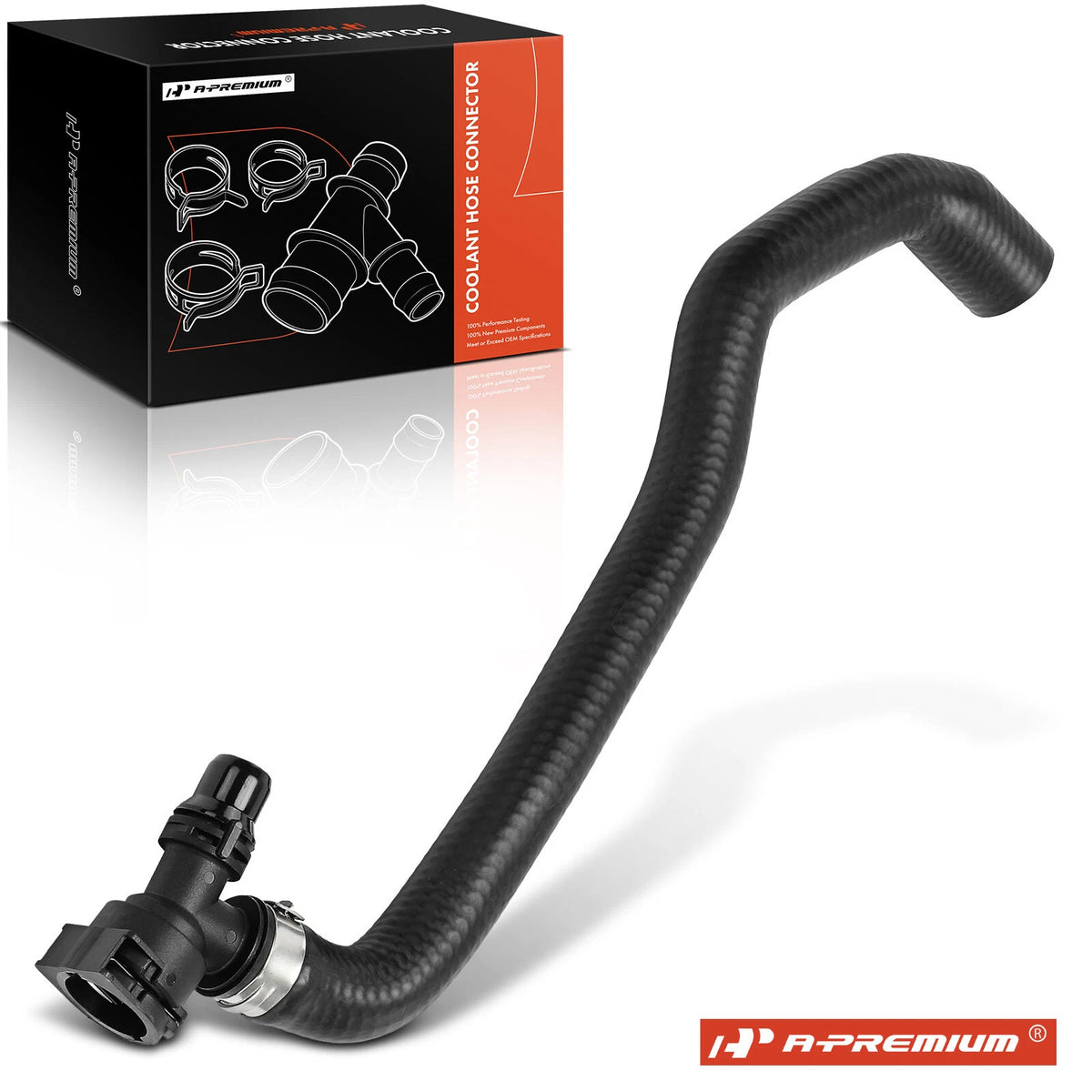Lower Radiator Hose for BMW 540i E39 2000–2003, 740i E38 2000–2001 (11531711381, V200882)