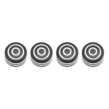 4X Billet Aluminum Head Bolt Cover Cap for Triumph T120 Thruxton Scrambler (2016–2023)