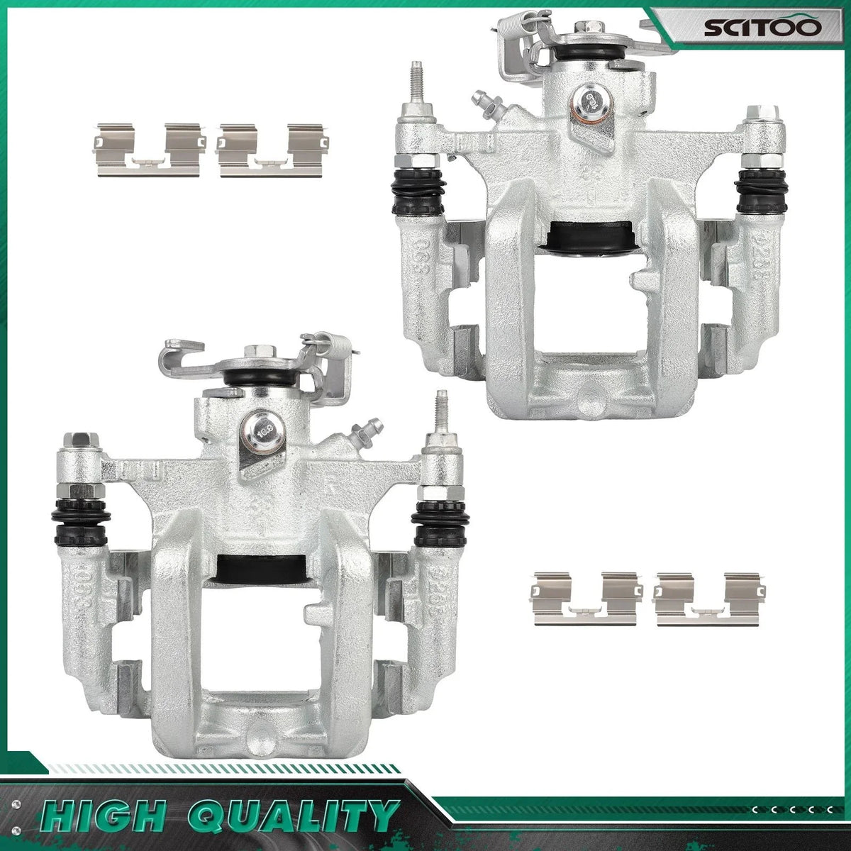 Rear Brake Calipers w/ Bracket for Chevrolet Cruze (2011–2015)
