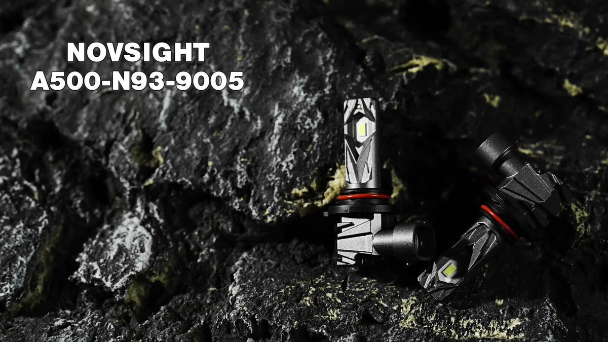 Set of 4 LED Headlight Bulbs for NOVSIGHT (9005 9006 H11 H7 H4)