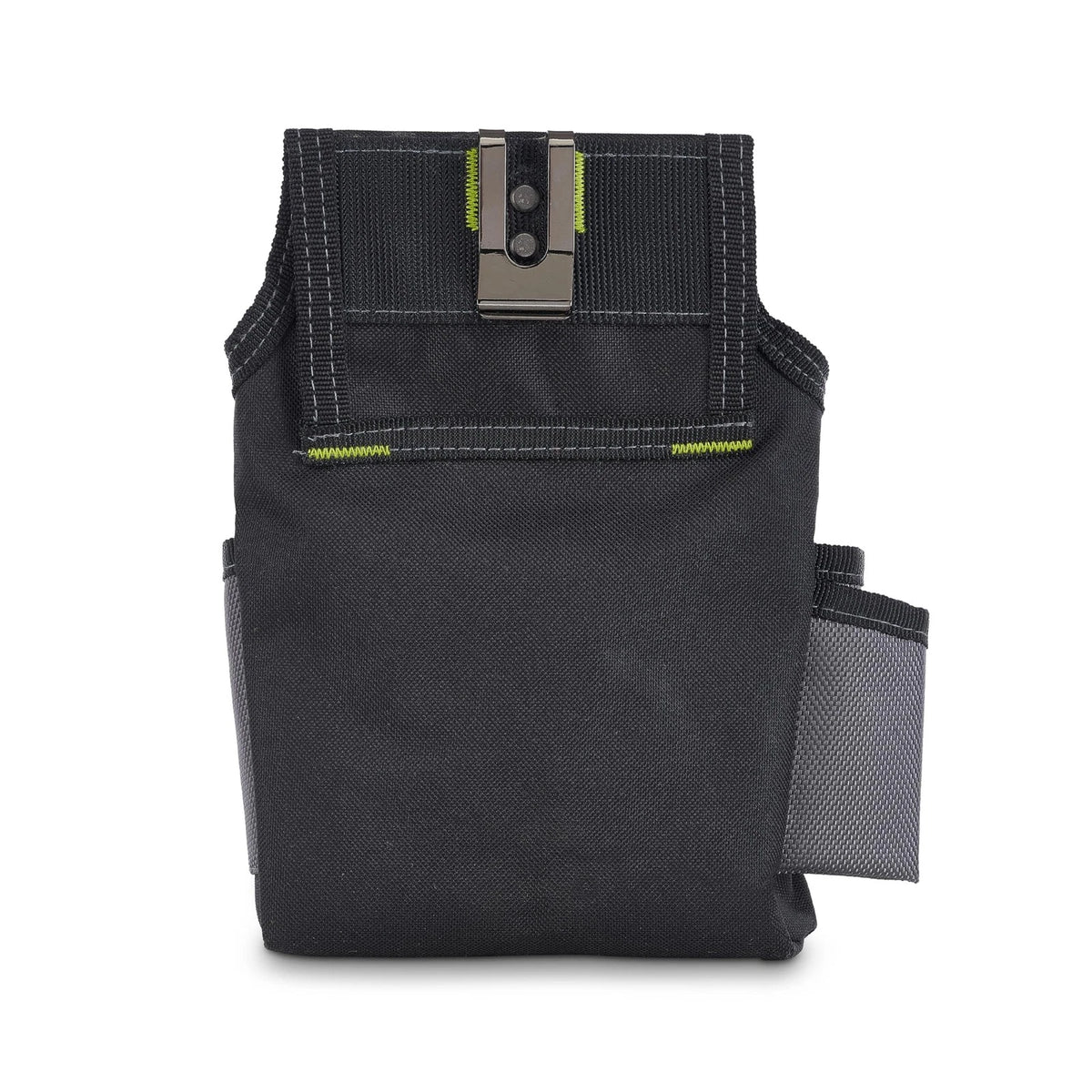 Mini Tool Pouch for Automotive Use - 9 Pockets, Black and Gray