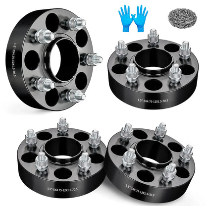 8Pcs 1.5" Hubcentric 5x4.75 Wheel Spacers for Chevy S10 GMC Pontiac (1994–2004)