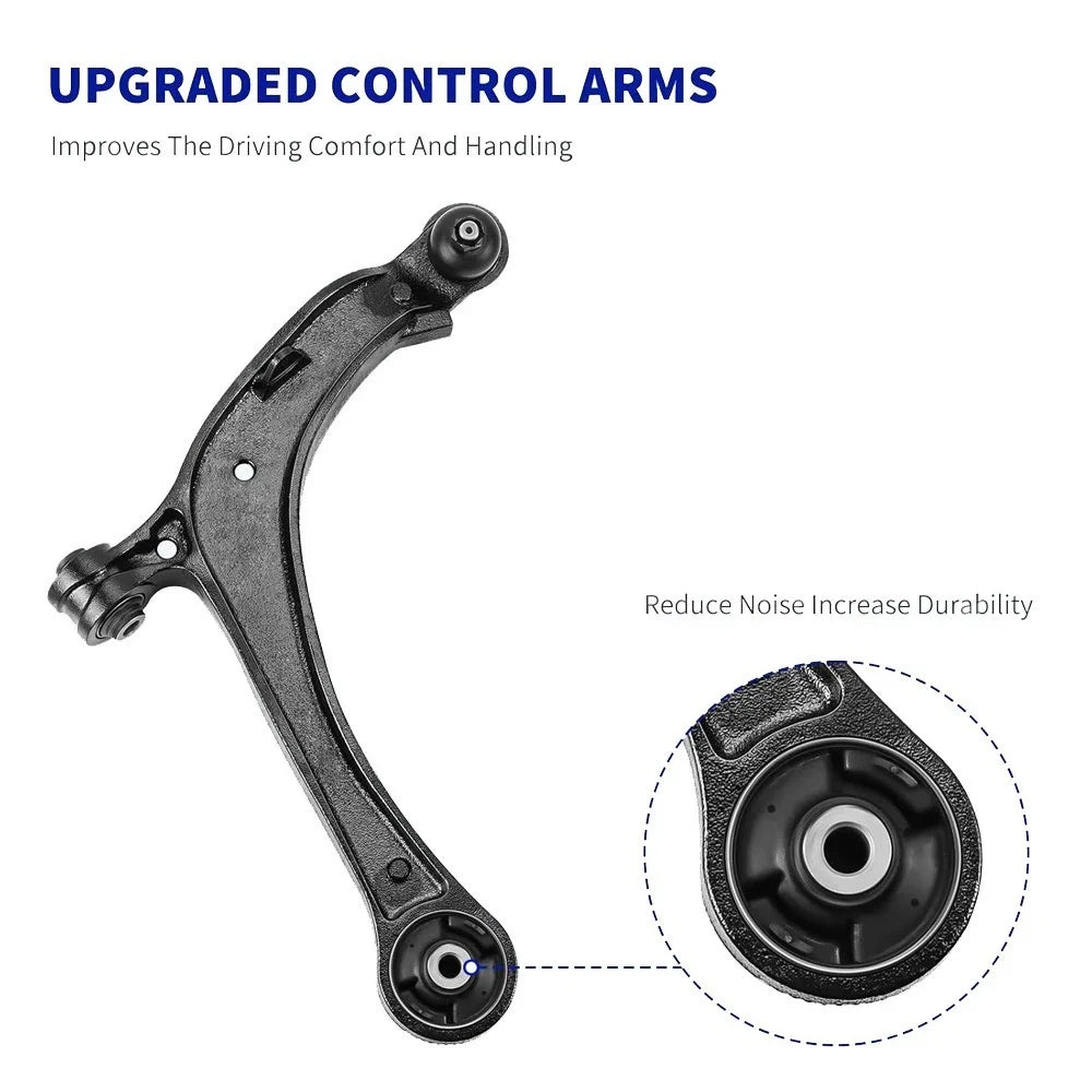 10Pc Suspension Control Arm Tie Rod Sway Bar Link for Honda Odyssey (2011–2017)