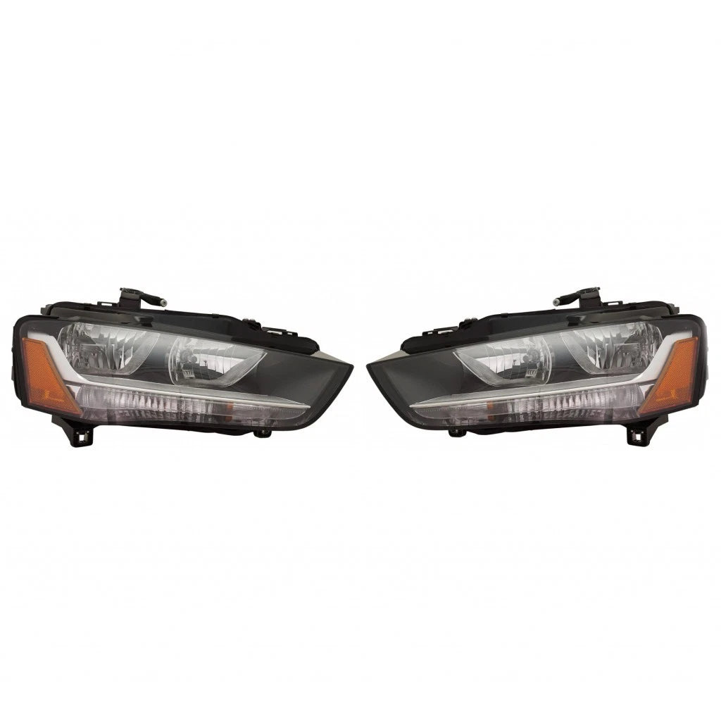 Headlight Assembly Pair for Audi A4/S4 (2012–2016) MLX-PAIR-SHE0018BA-150-1-CL360A50, AU2502175