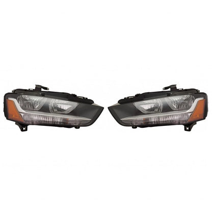 Headlight Assembly Pair for Audi A4/S4 (2012–2016) MLX-PAIR-SHE0018BA-150-1-CL360A50, AU2502175