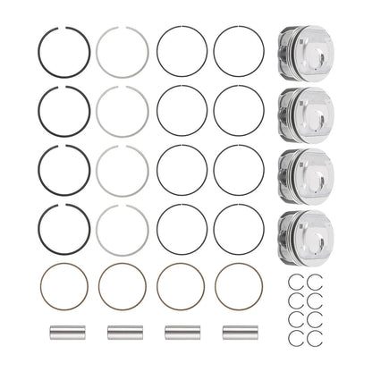 4X Pistons & Rings Kit for Buick GL8 ES, Cadillac ATS, XT5, Chevrolet (2013–2020) 12652809