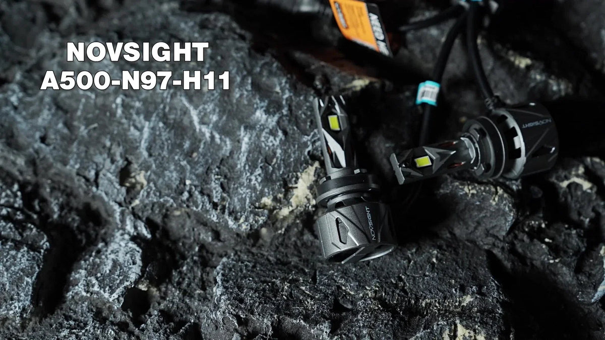 H11 H9 H8 LED Headlight Bulbs for NOVSIGHT (60000LM, 240W)