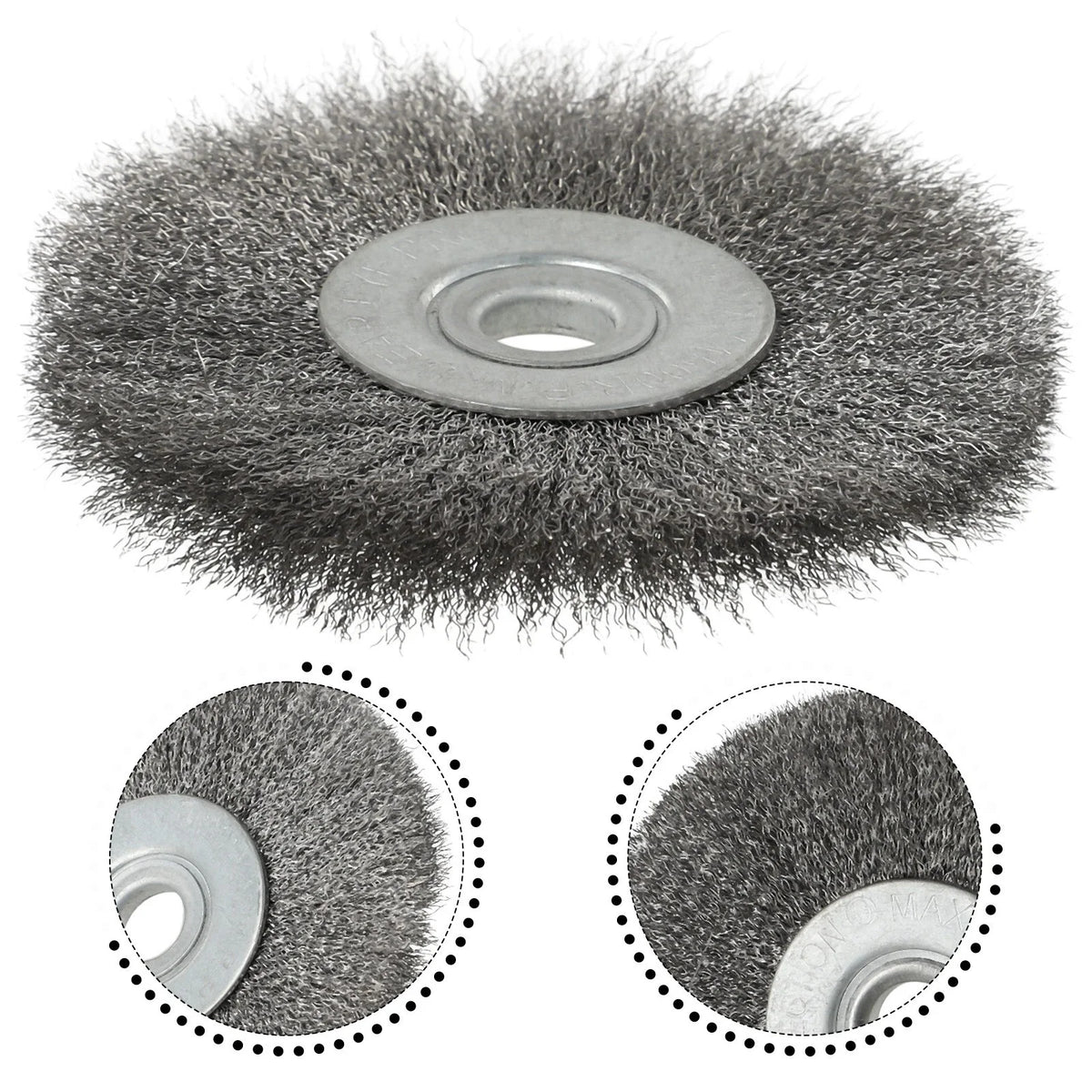 52in Bore Stainless Steel Wire Wheel Brush for Angle Grinder (Universal)