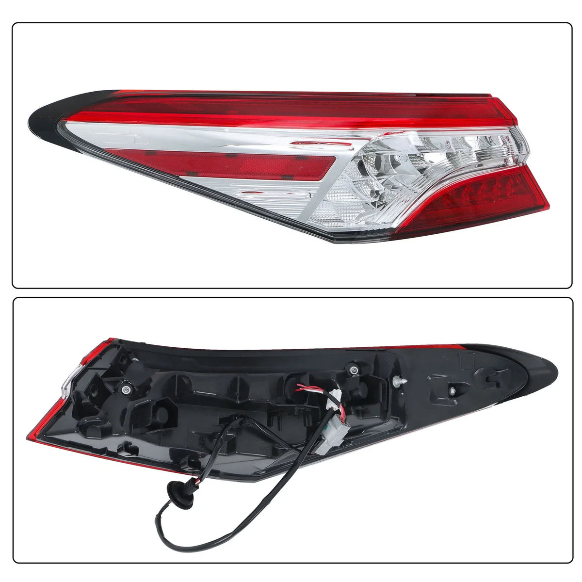 Driver Tail Light for Toyota Camry XLE XSE (2018–2020) LED Left Outer Lamp