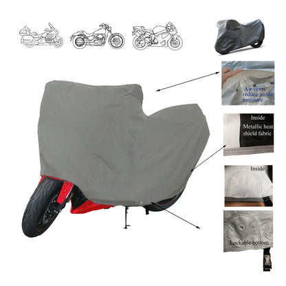 5-Layer Waterproof Motorcycle Cover for Honda VF1100S Sabre V65 V45