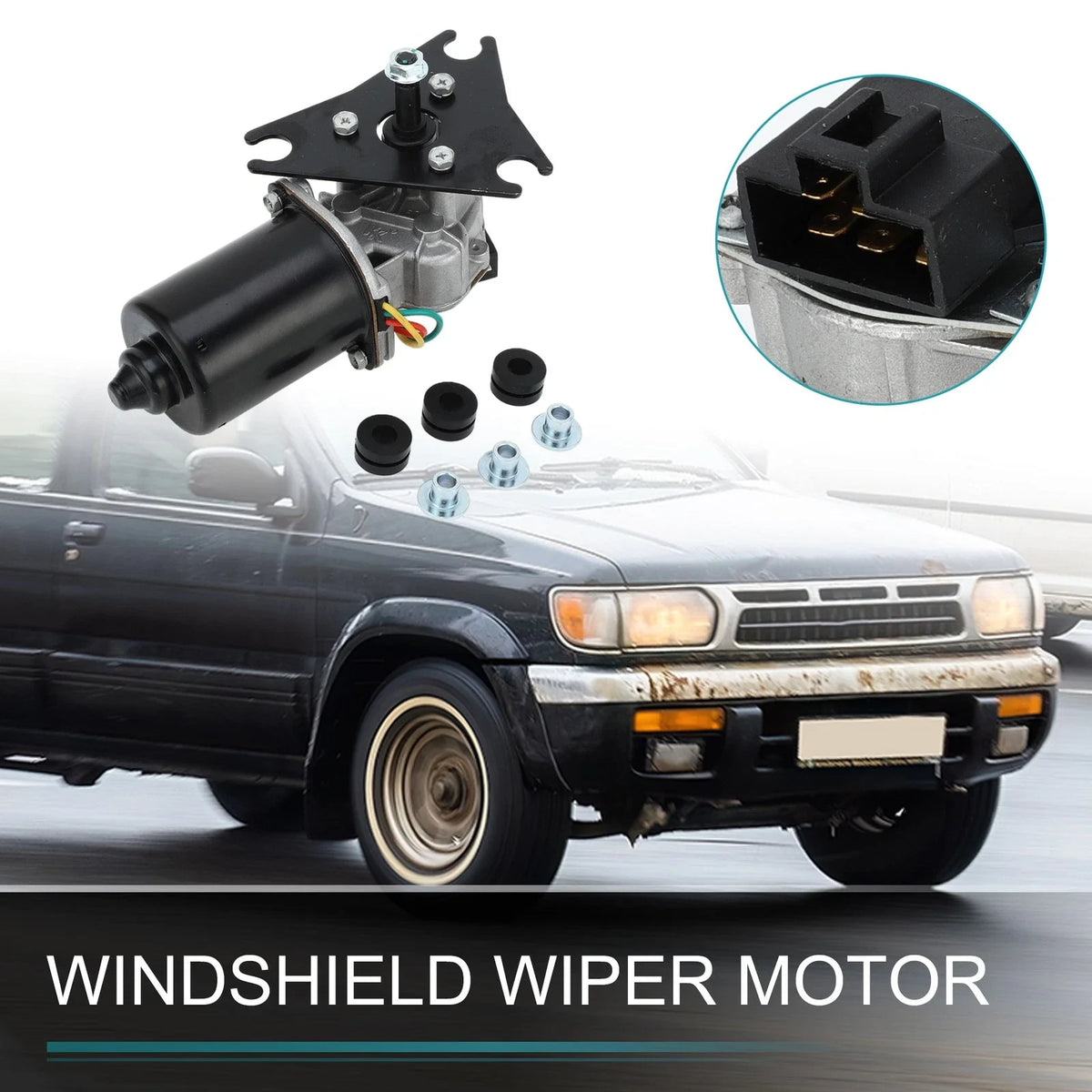Front Windshield Wiper Motor for Infiniti M30 (1990–1992) No. 2881557G00/2881501G00