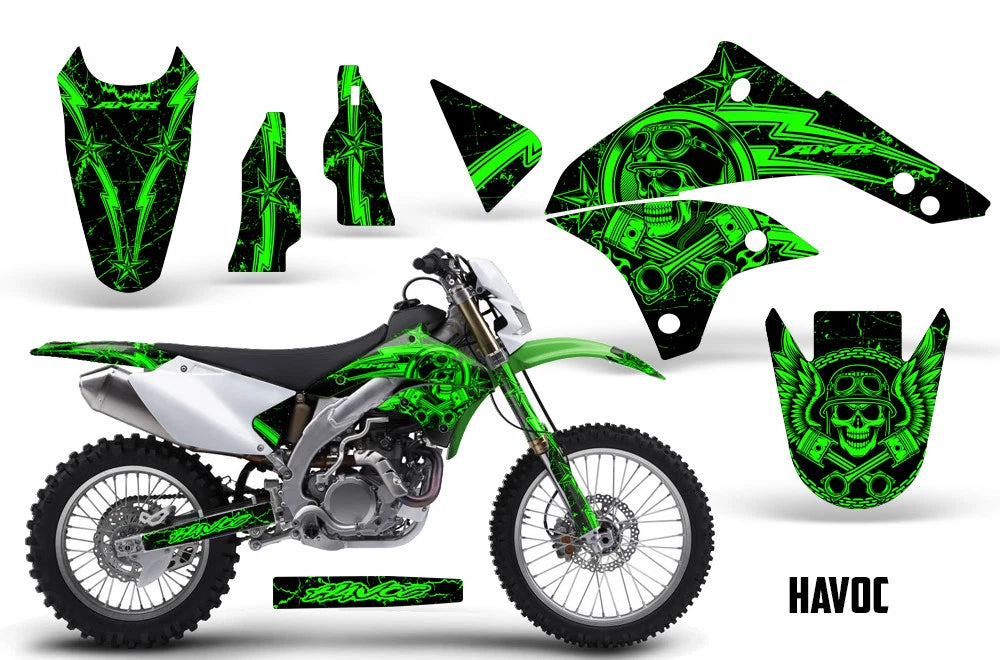 Graphic Stickers Decals for Kawasaki KLX450 (2008–2022)
