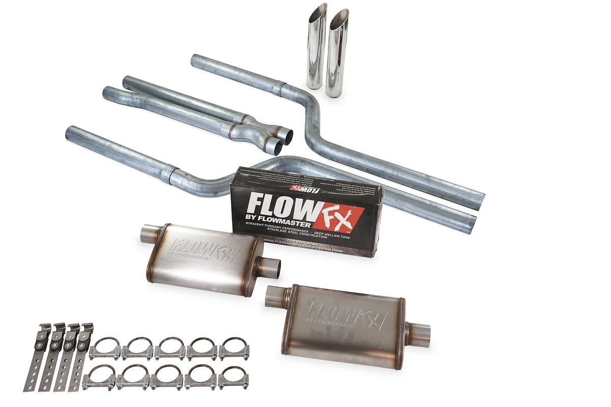 Dual Exhaust Kit for Dodge Charger 5.7L V8 (2006–2018) - Flow FX, SW Tip