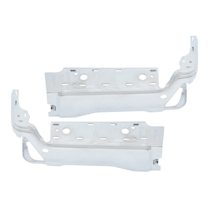 Set of 2 Rear Back Bumper End Caps for Ford F-250 (2023–2025) Chrome