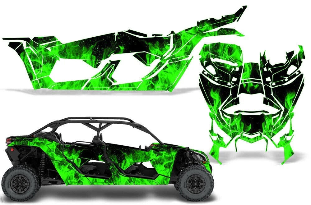 Graphics Decals Stickers for Can-Am Maverick X3 XDS XRS 4DR (2016–2023)