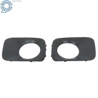Set of 2 Primed Plastic Fog Light Covers for Honda Pilot (2009–2011)