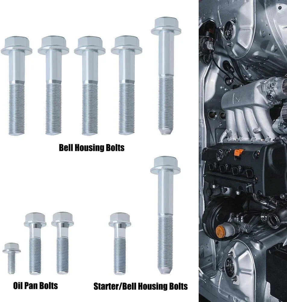 Transmission Bolt Kit for Honda Acura K20 K24 K Series Swap (Civic, TSX, RSX)