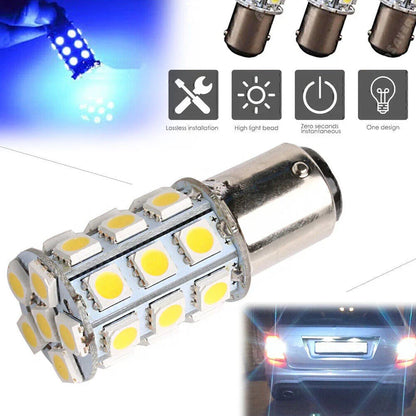 27-SMD BA15D AC/DC 12-24V Lights Bulbs for Blue Cabin Marine Boat