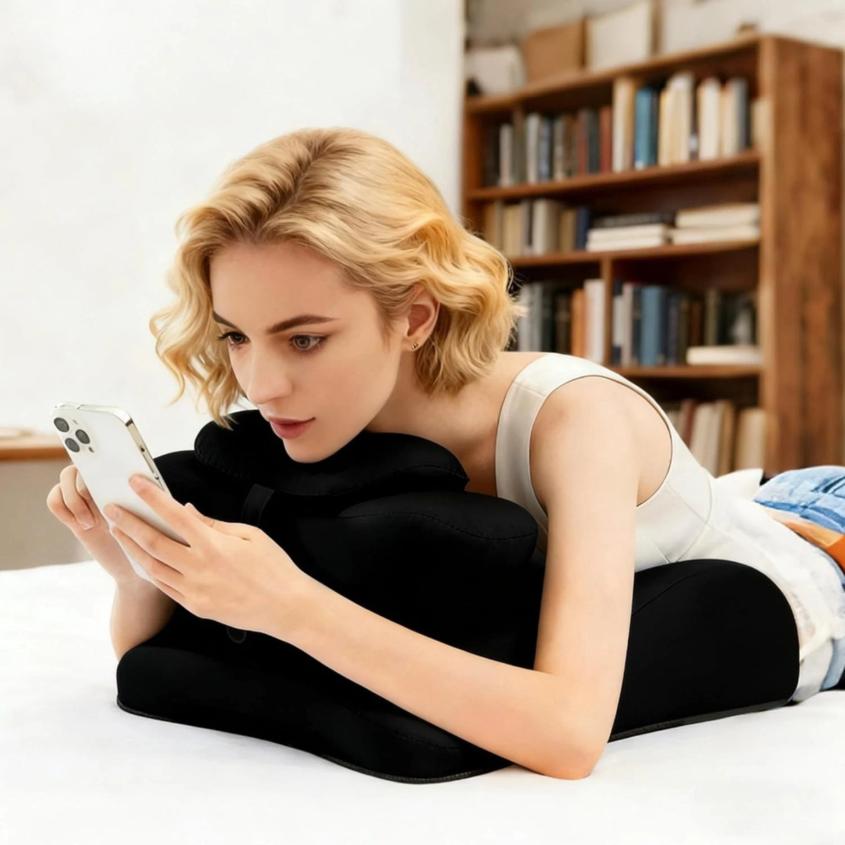 Widened Adult Intimacy Position Pillow for Couples