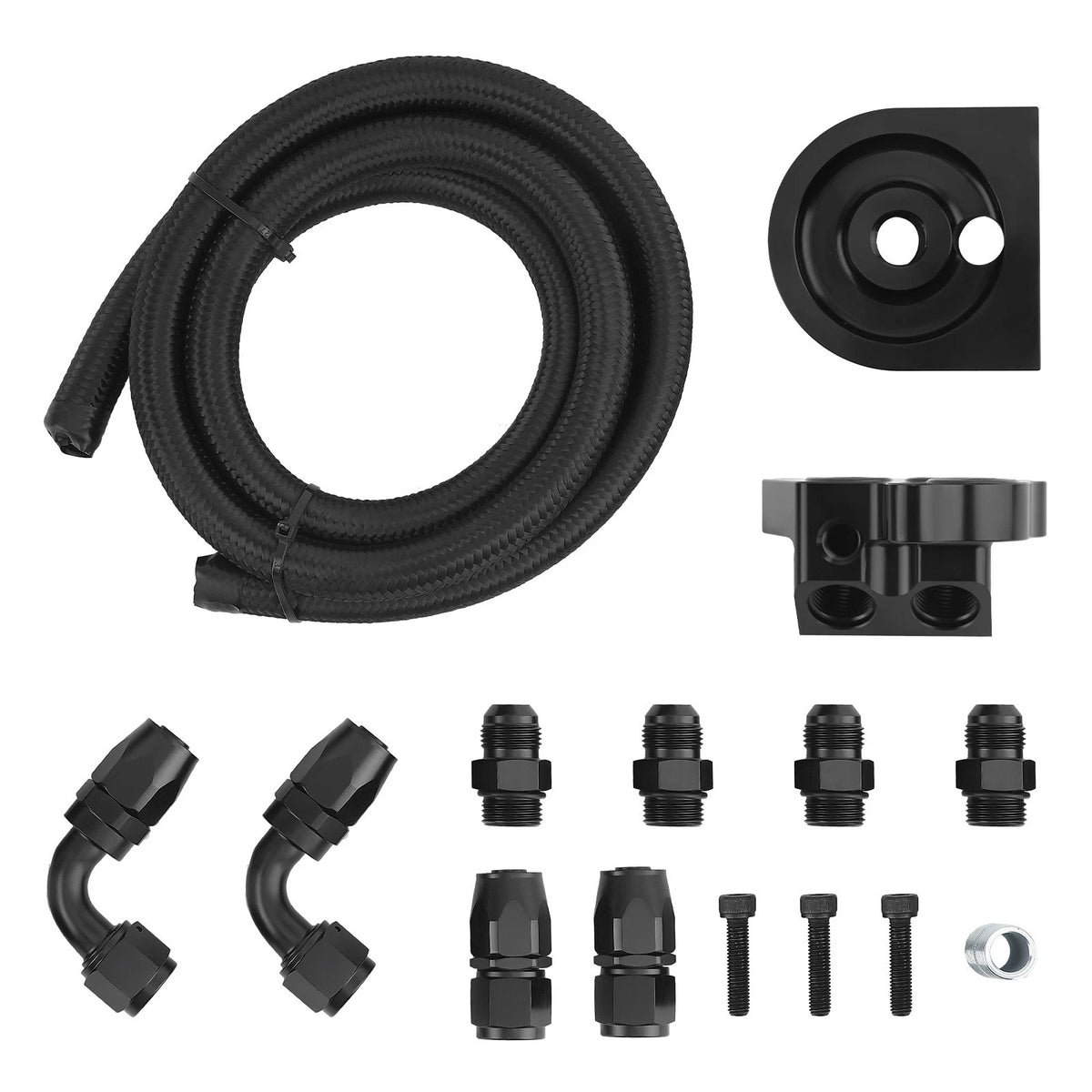 Oil Filter Adapter Relocation Kit for Ford Mustang GT F150 (2011–2023) A5473H