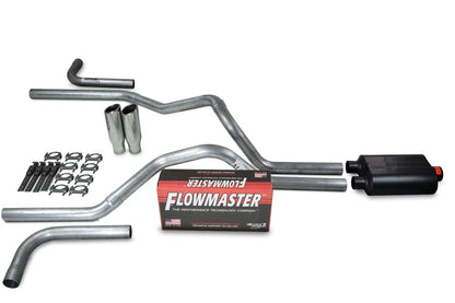 Dual Exhaust Kit for Chevy GMC 1500 (1988–1995) - Flowmaster Super 40