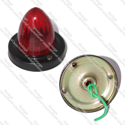 Pair Red Side Marker Lights for Car Truck Trailer Lorry (12V 5W)