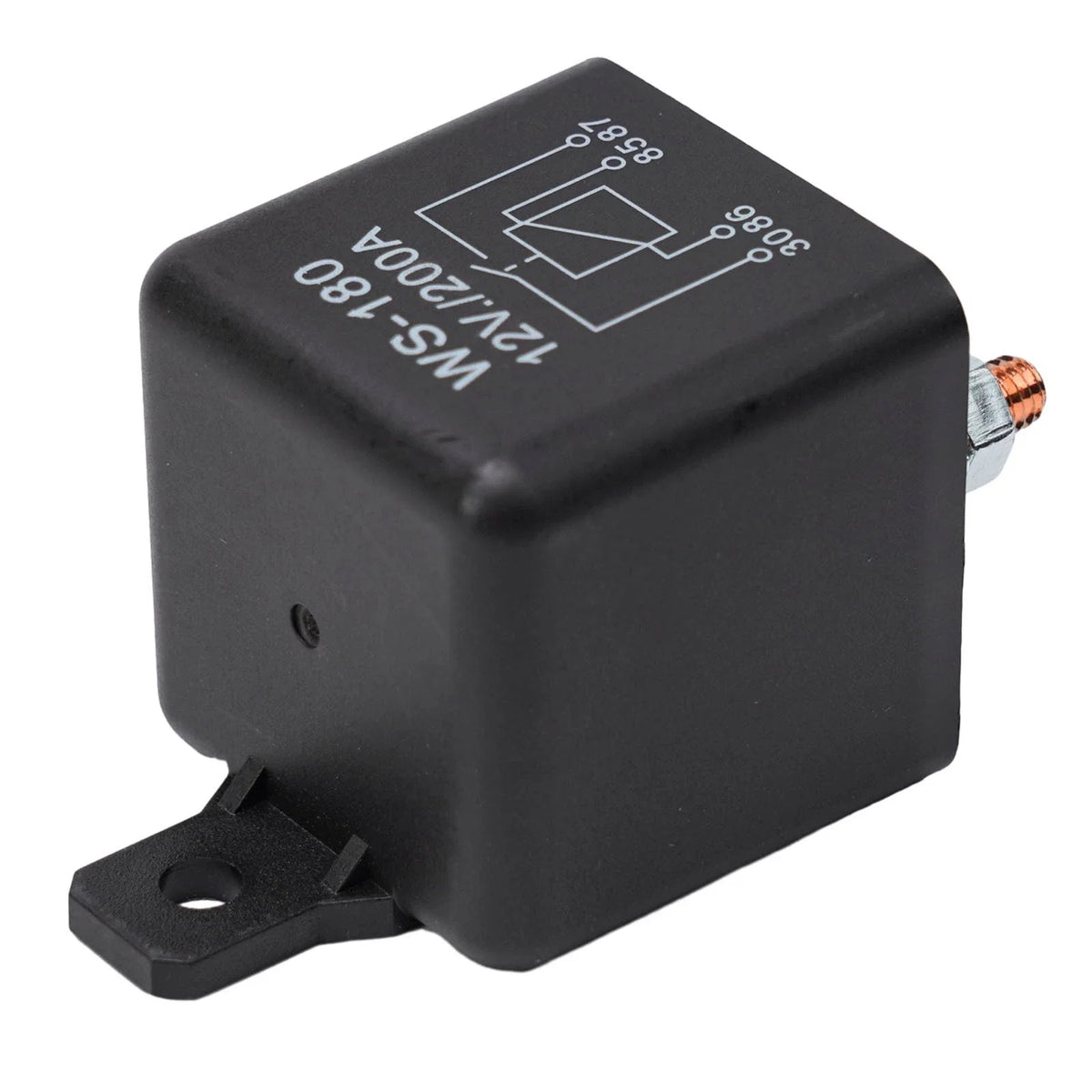 12V Isolator Relay 4Pin for Dual Battery Accessories Over 200A