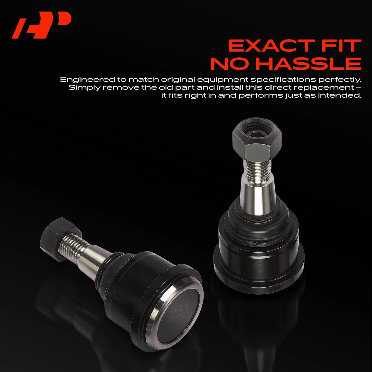 2X Front Upper Ball Joints for Dodge Ram 1500 (2006–2008) 68214646AA, K100315