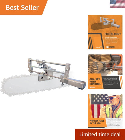 G106B Chainsaw Sharpener for Precision Sharpening (Bar-Mounted)