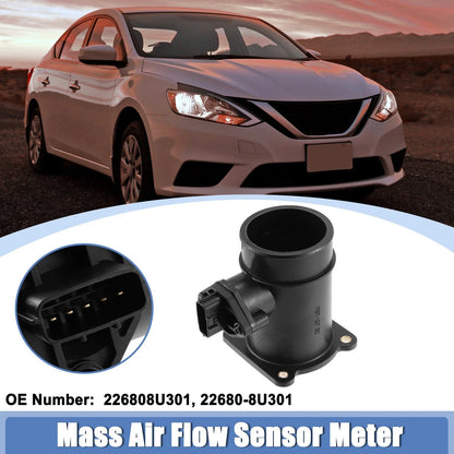 Mass Air Flow Meter Sensor for Nissan Sentra 1.8L (2002–2006) 226808U301 22680-8U301