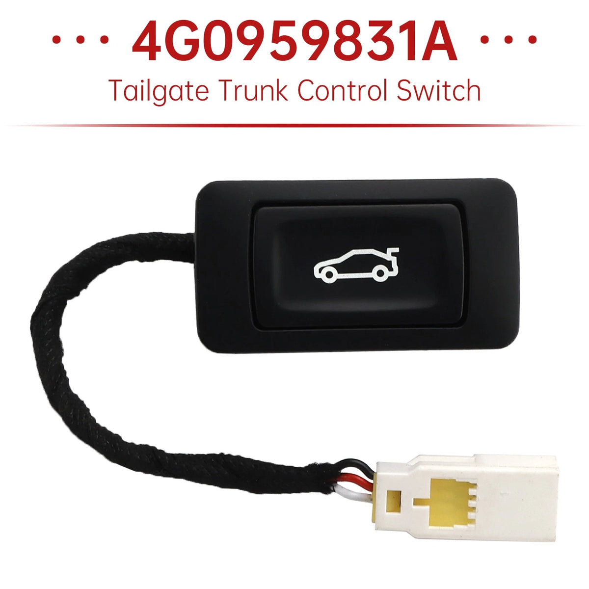 4X Boot Tailgate Trunk Control Switch for Audi A4 A6 A7 A8 Q3 Q5 Q7 (2013–2019)