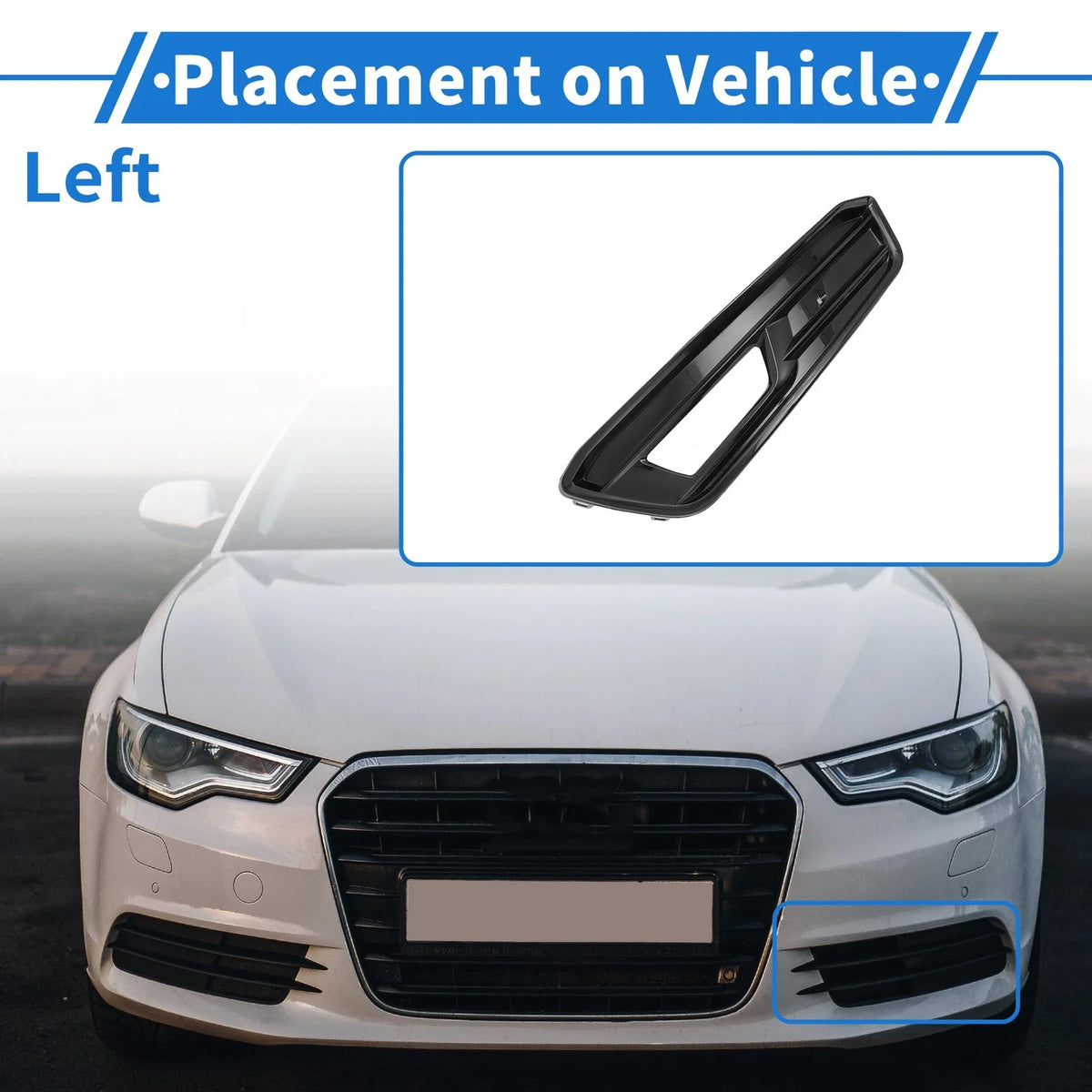Fog Light Grill for Ford Focus ST (2015–2018) No.F1EZ15266F