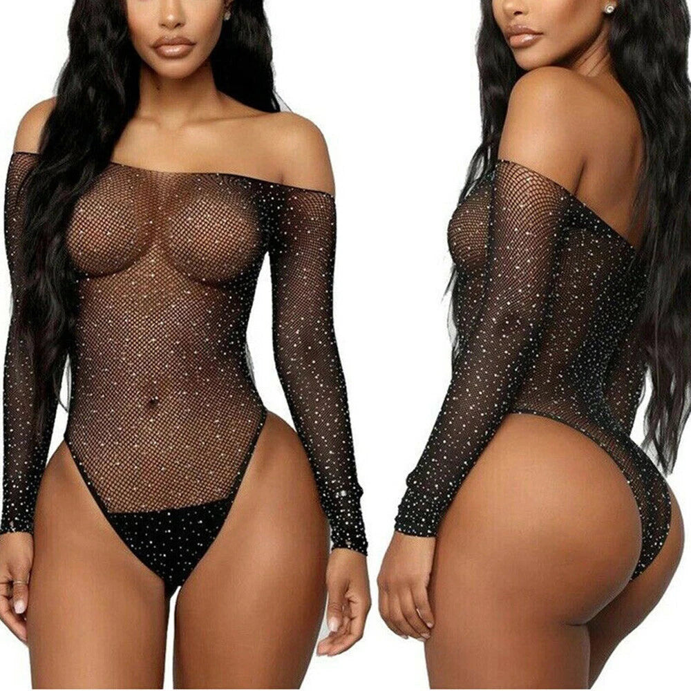 Fishnet Body Stockings Dress for Women - 16 Choices Available
