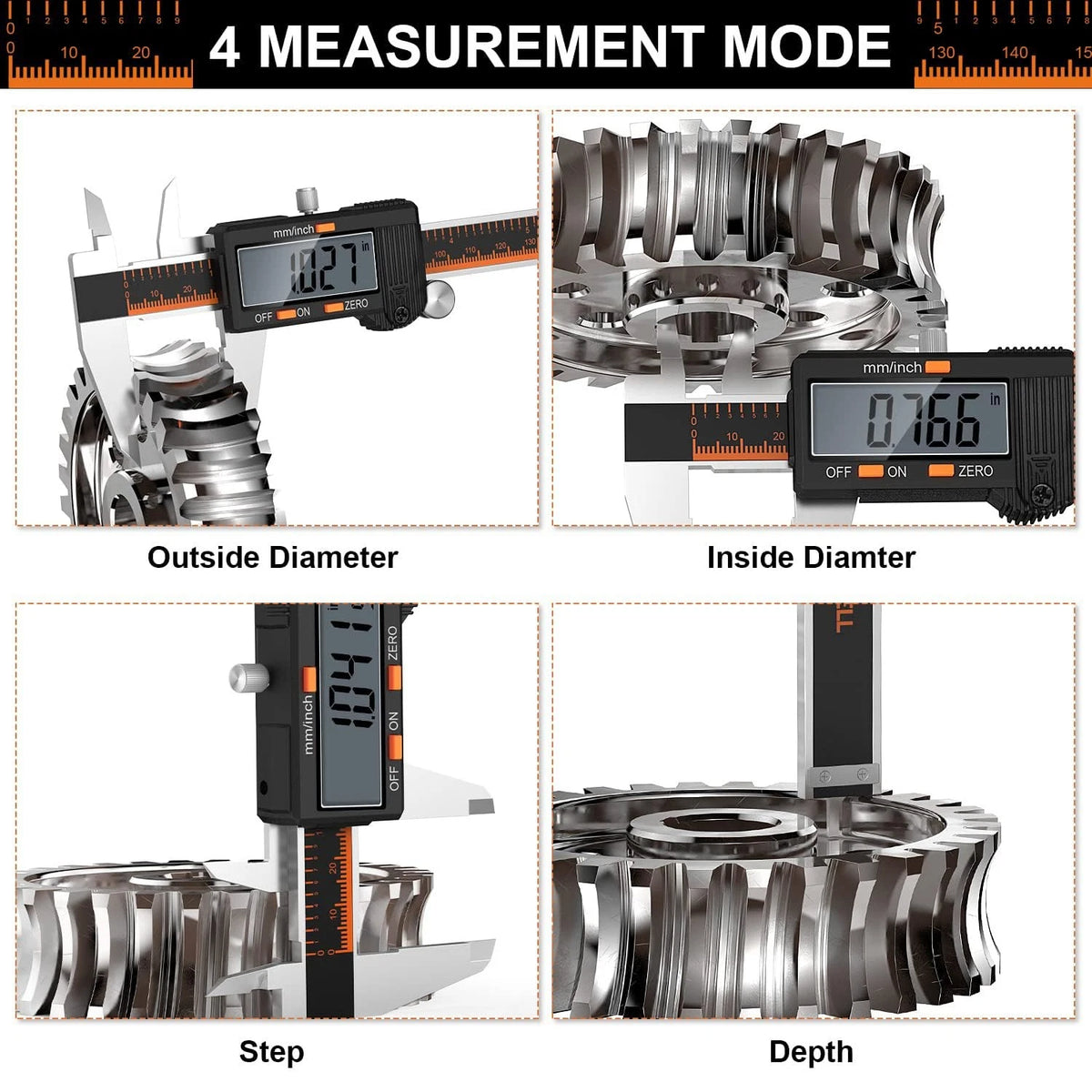 6 Inch Digital Caliper for Measuring Tool
