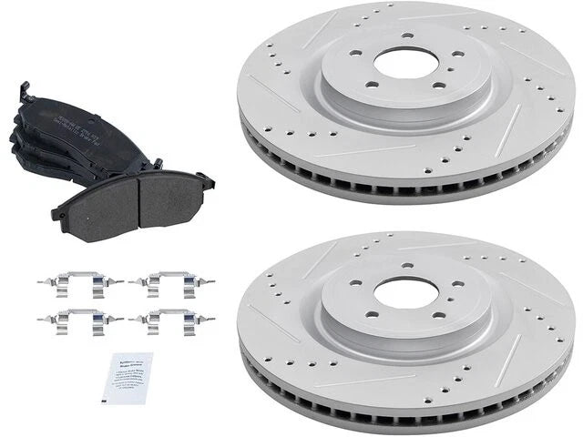 Brake Pad and Rotor Kit for Infiniti Q70L (2015–2019) 76996RSSD