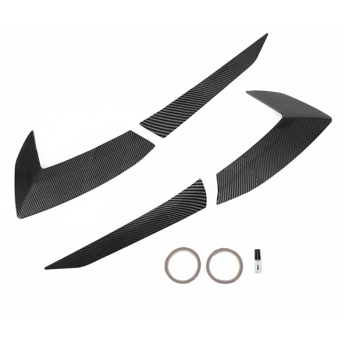 Carbon Fiber Body Side Vent Door Garnish Trim Cover for Corvette C8 Z51 (2020–2024)