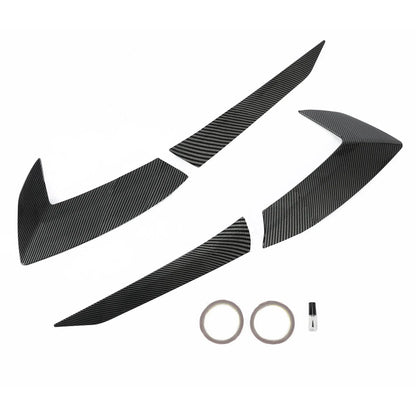 Carbon Fiber Body Side Vent Door Garnish Trim Cover for Corvette C8 Z51 (2020–2024)