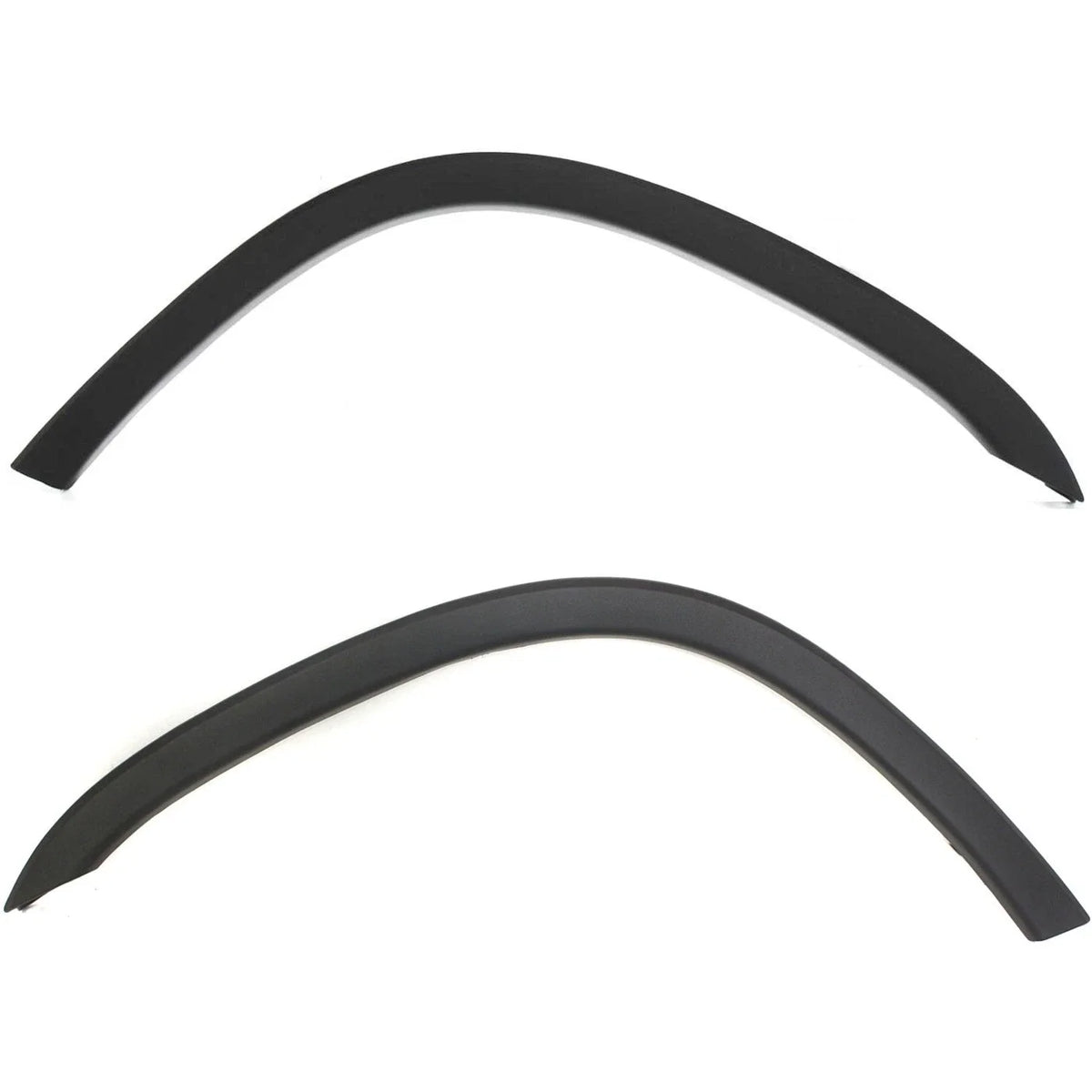 Set of 2 Fender Flares for Front Wheel Opening Trim - Black