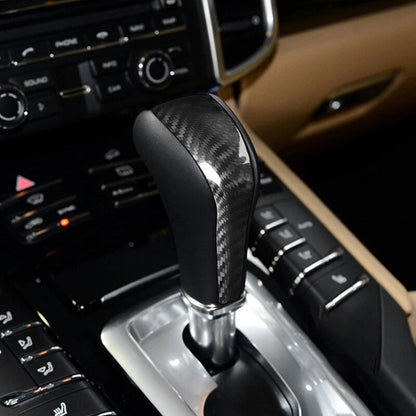 Carbon Fiber Gear Shift Knob for Porsche Cayenne 958 (2011–2017)