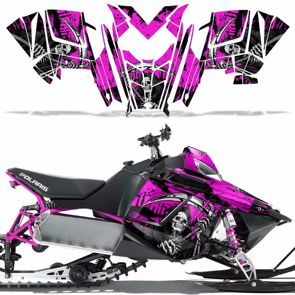 Sled Graphics Decal for Polaris PRO-R, RMK, Rush, Switchback, Assault (2011–2016)
