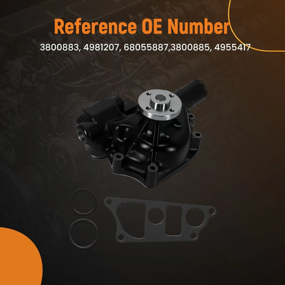 Cooling Water Pump for Cummins B3.3 QSB3.3 QSB4.5 (Forklift & Industrial) 3800885